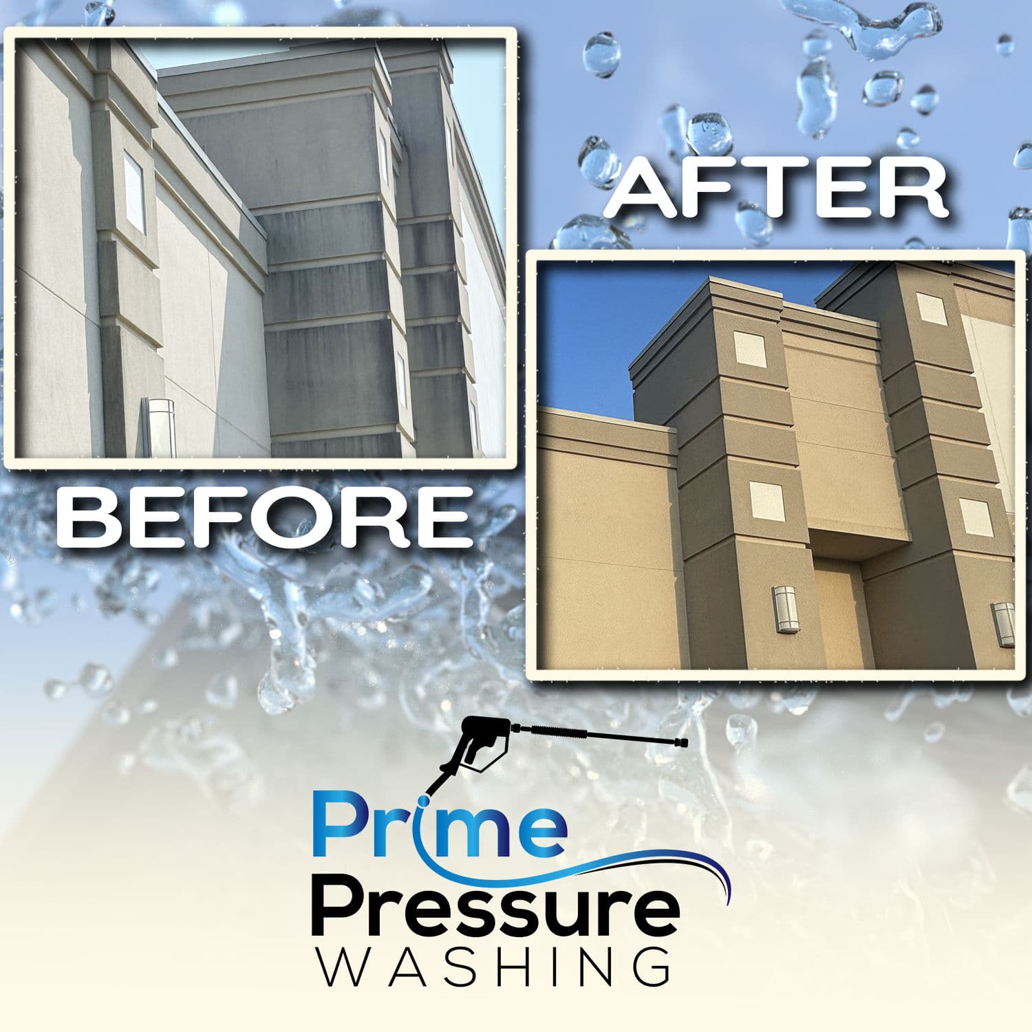 Project Commercial Building Pressure Washing in Aiken, SC image