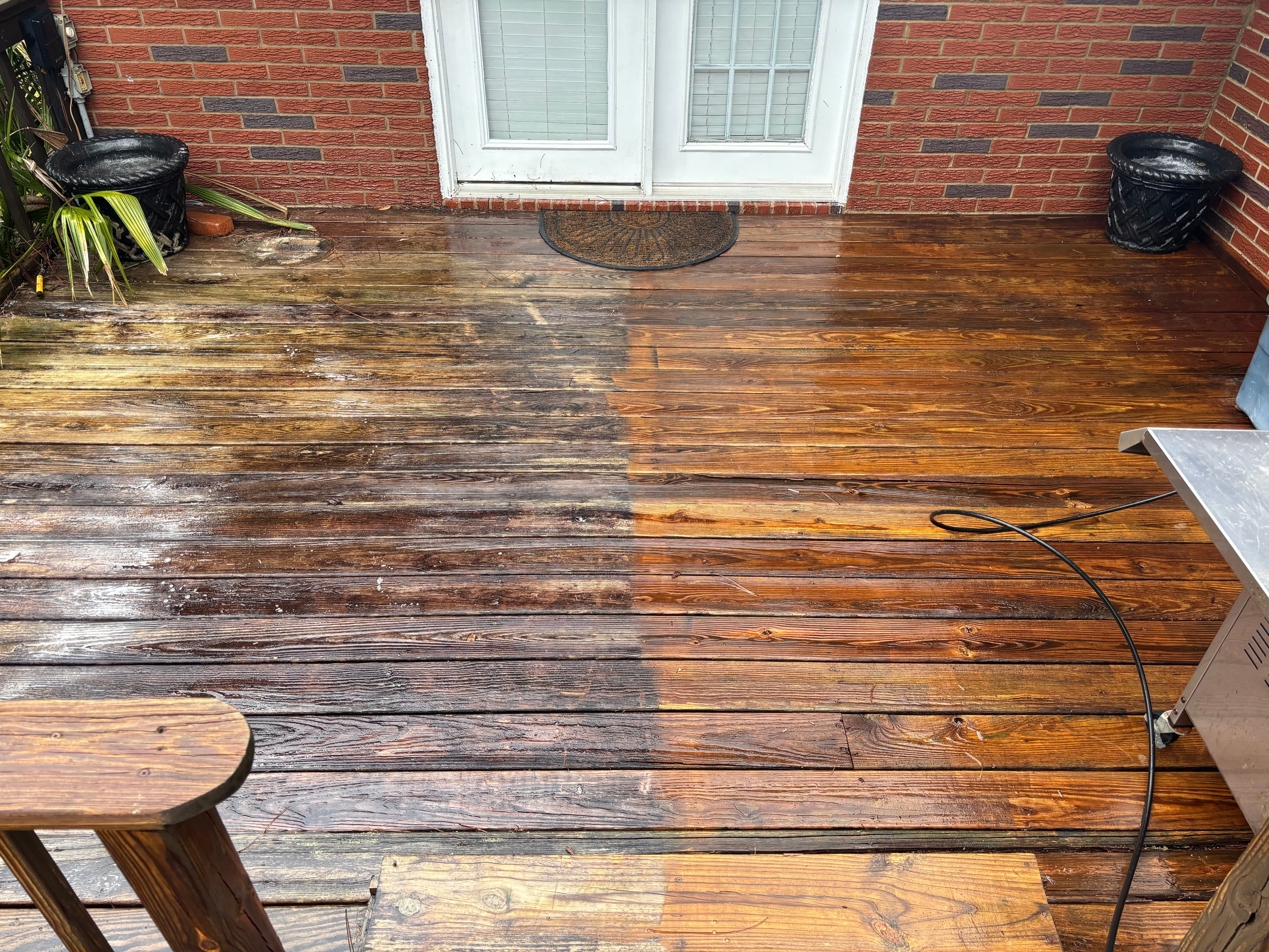 Project Deck Cleaning Transformation with Prime Pressure Washing image