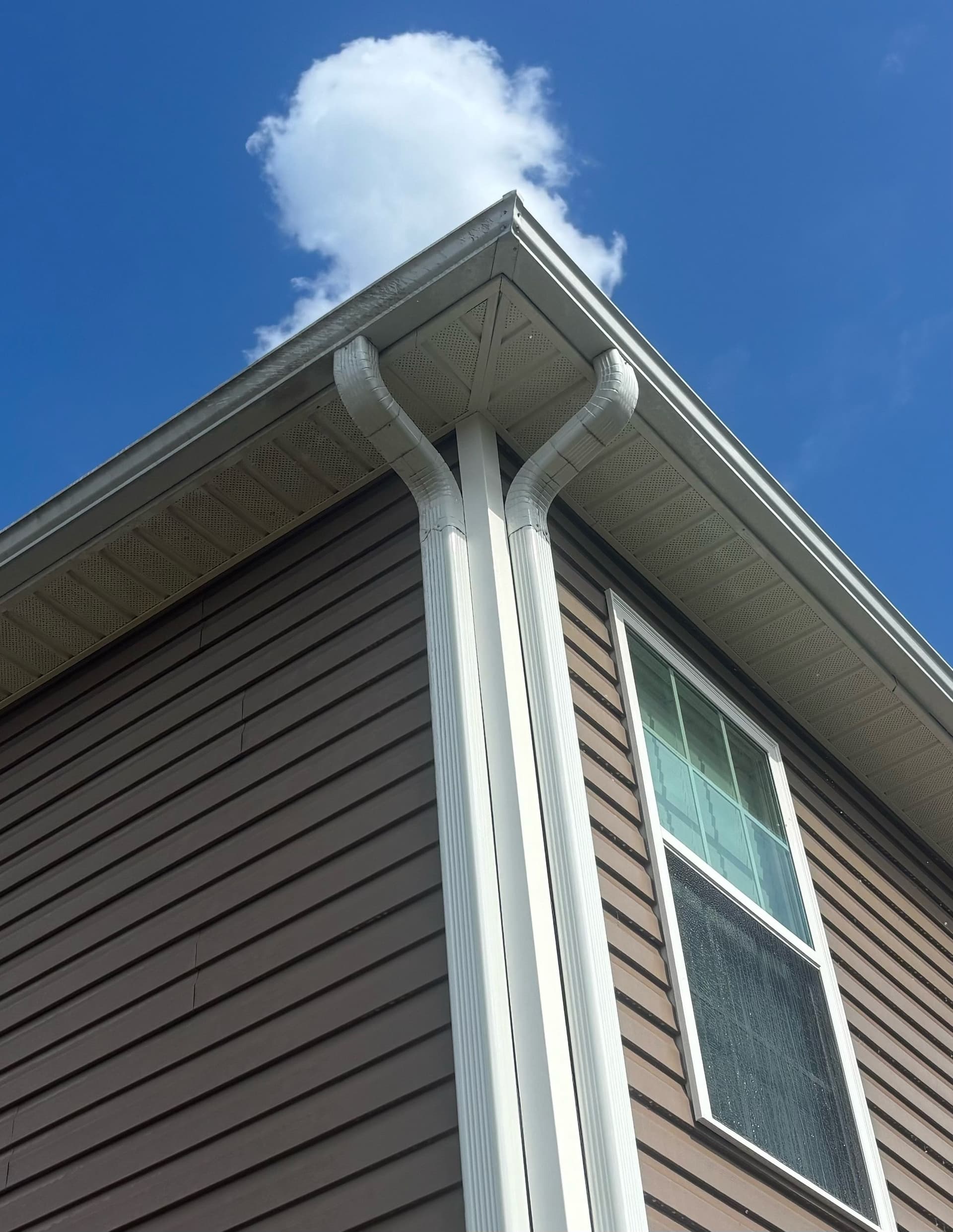 Our Latest House Wash Makes Your Gutters Shine image