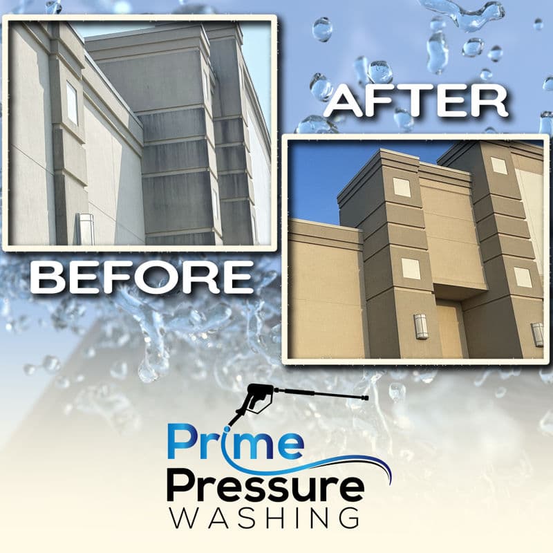 Prime Pressure Washing Transforms Storefront Shine  image